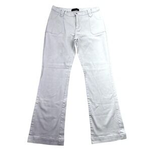 Riveted‎ by Lee Jeans Sz 12 M Petite Womens Slim Fit Bootcut Stretch Denim White